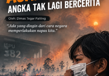 DI ATAS ASAP KARHUTLA,  ANGKA TAK LAGI BERCERITA